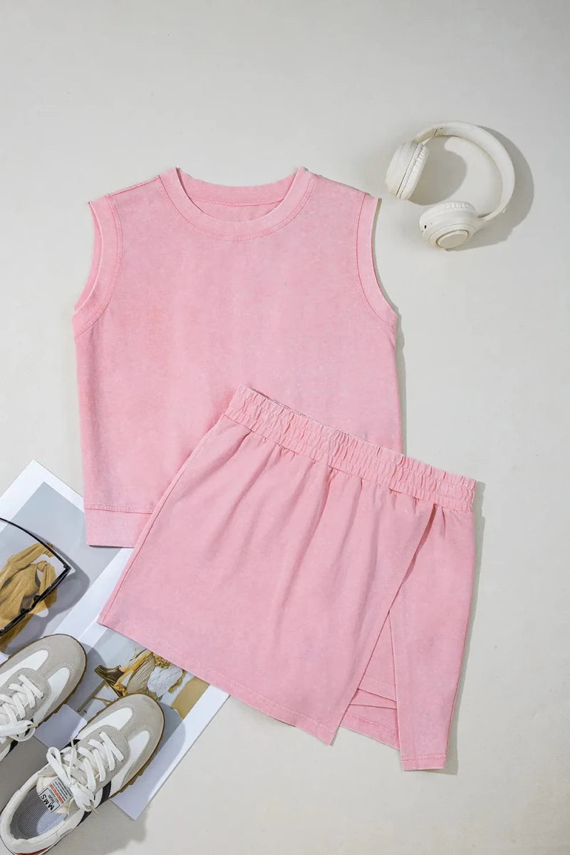 Alignment Skort Set - Brick + Boho