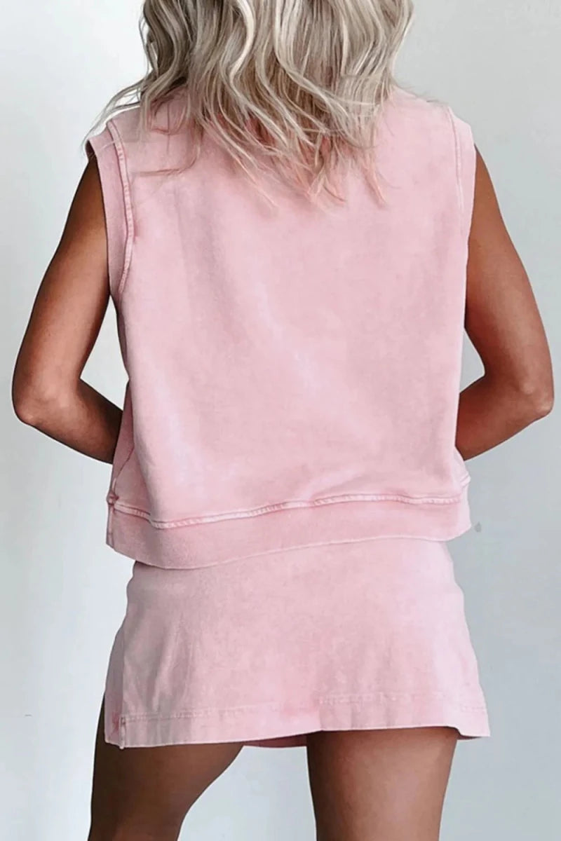 Alignment Skort Set - Brick + Boho