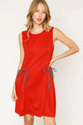 Architectural Pocket Tank Dress - Brick + Boho