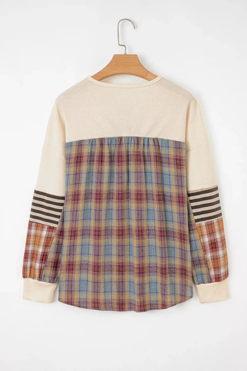 Back to the Future Top - Brick + Boho