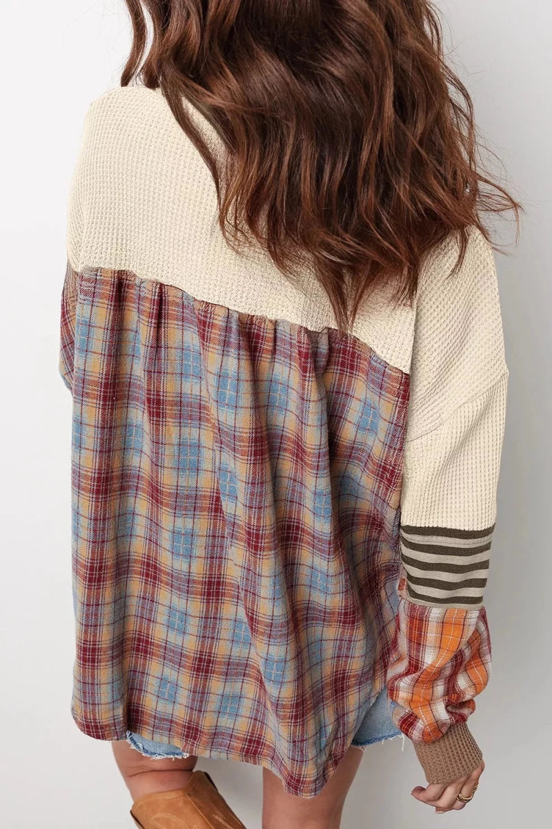 Back to the Future Top - Brick + Boho