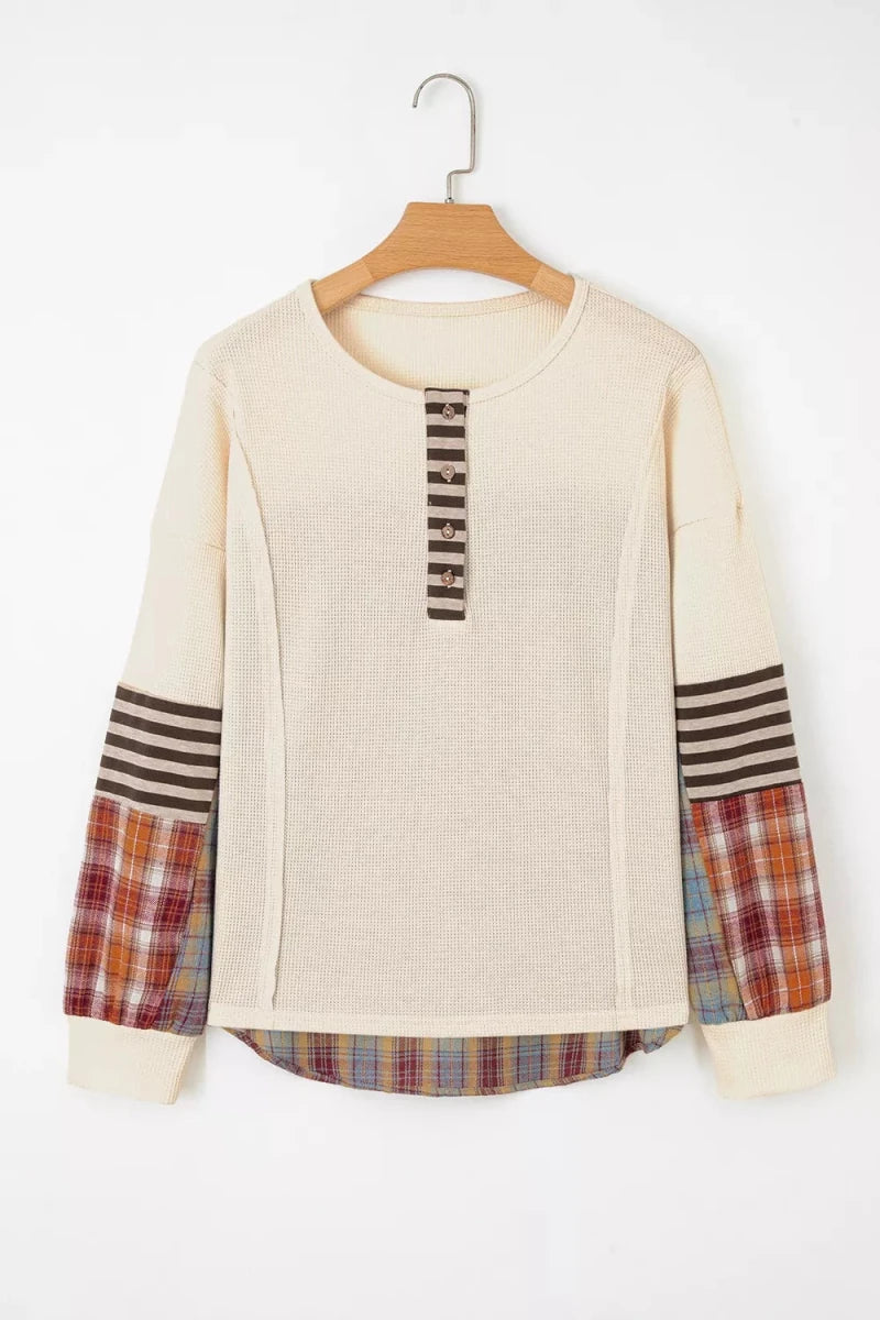 Back to the Future Top - Brick + Boho