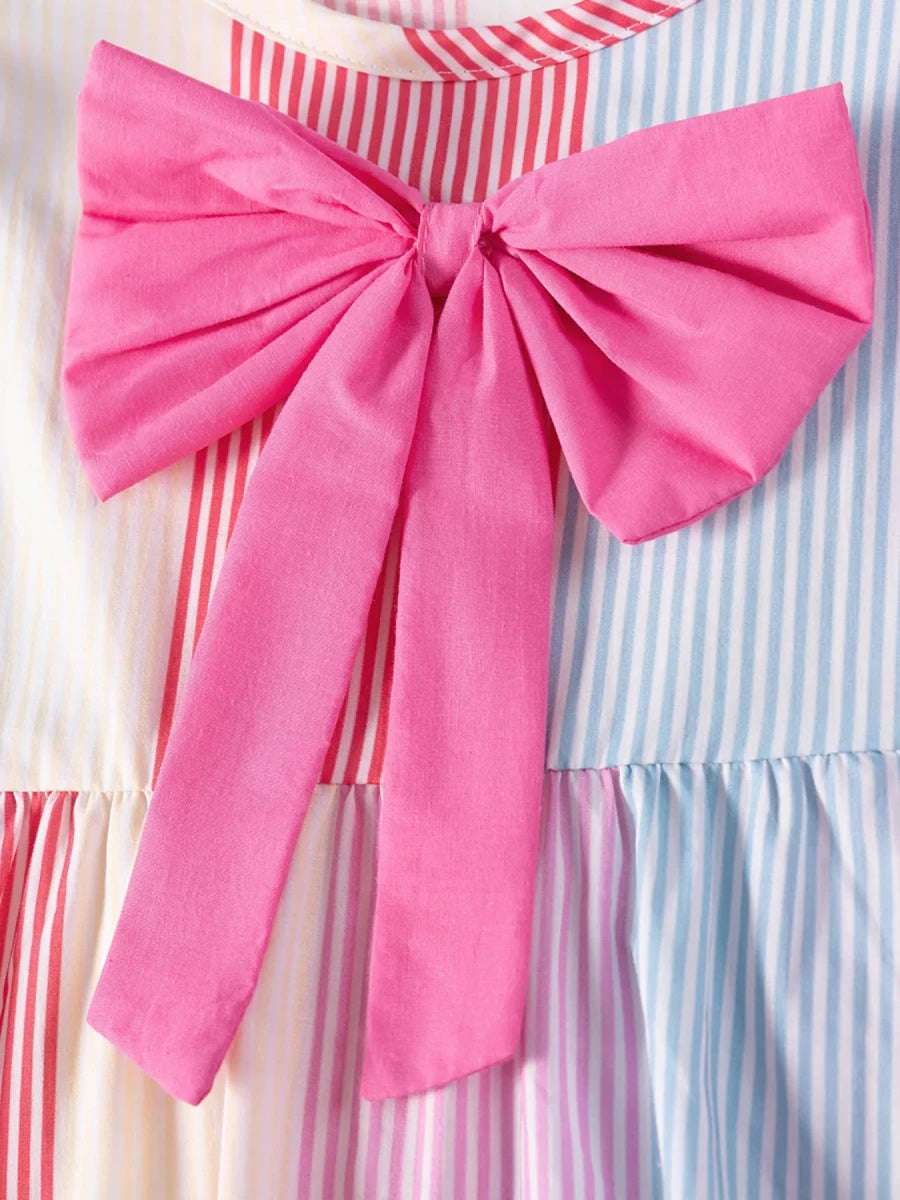 Blue Bayou Tiered Dress - Brick + Boho