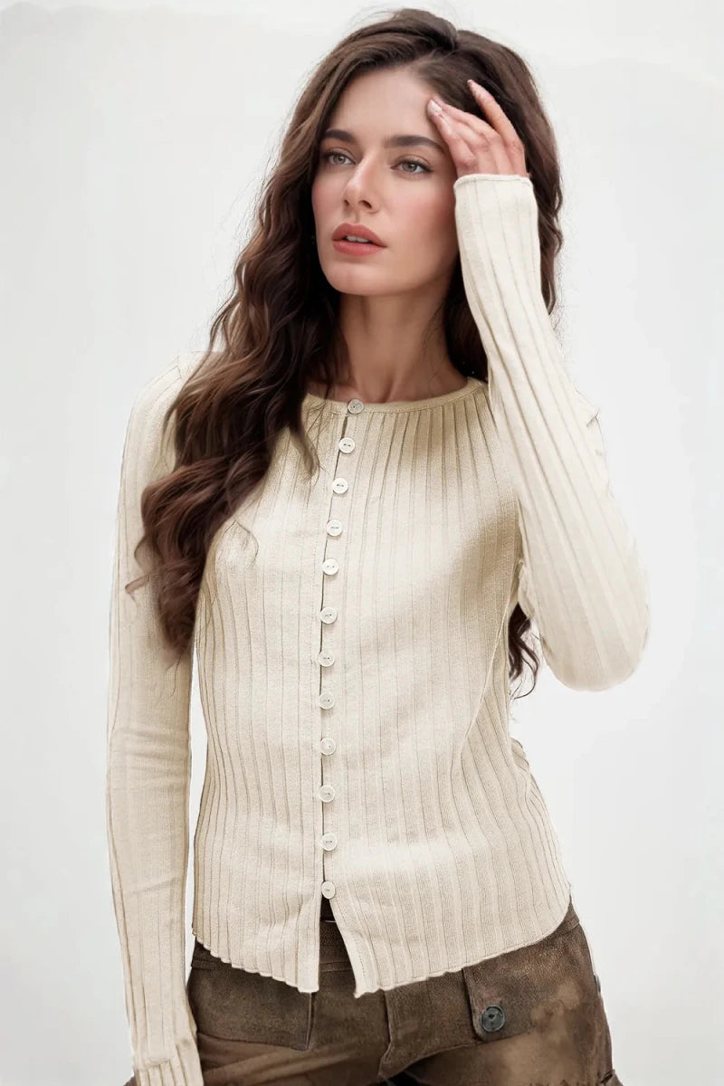 Bold Textured Blouse - Brick + Boho