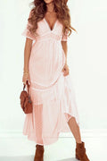 Boogie Dotted Midi - Brick + Boho