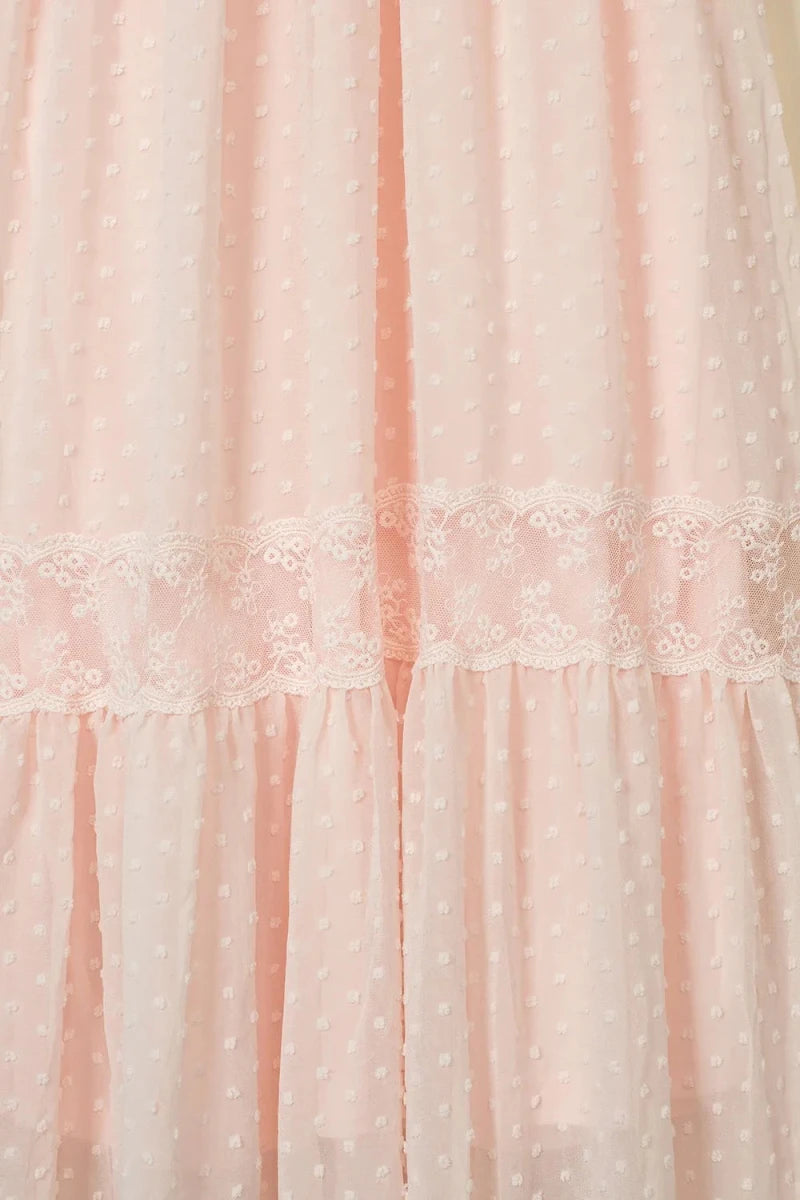 Boogie Dotted Midi - Brick + Boho