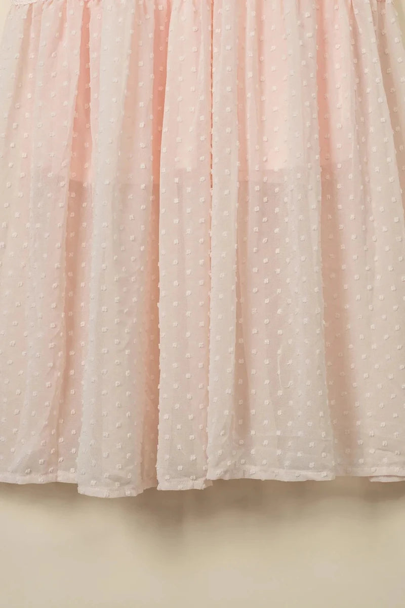 Boogie Dotted Midi - Brick + Boho