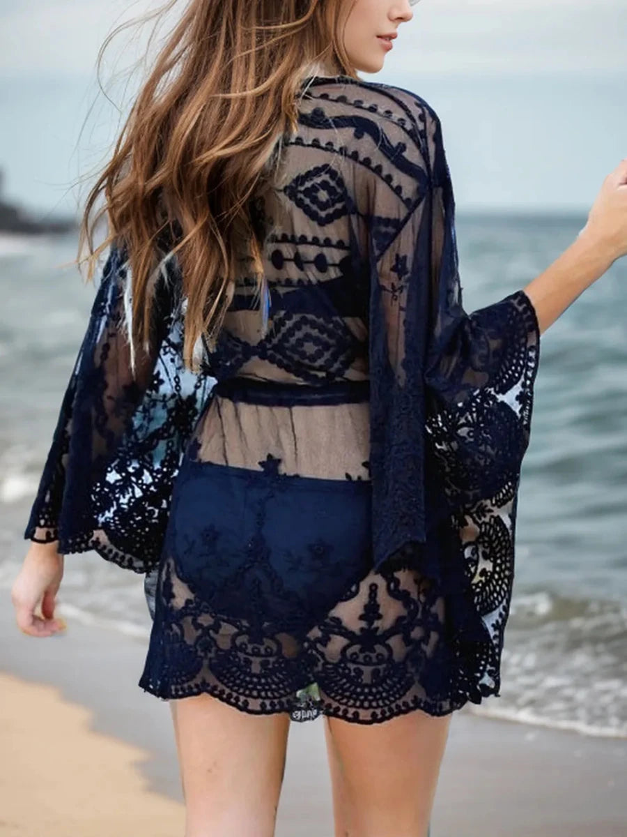 Burnout Mesh Cover - Up - Brick + Boho