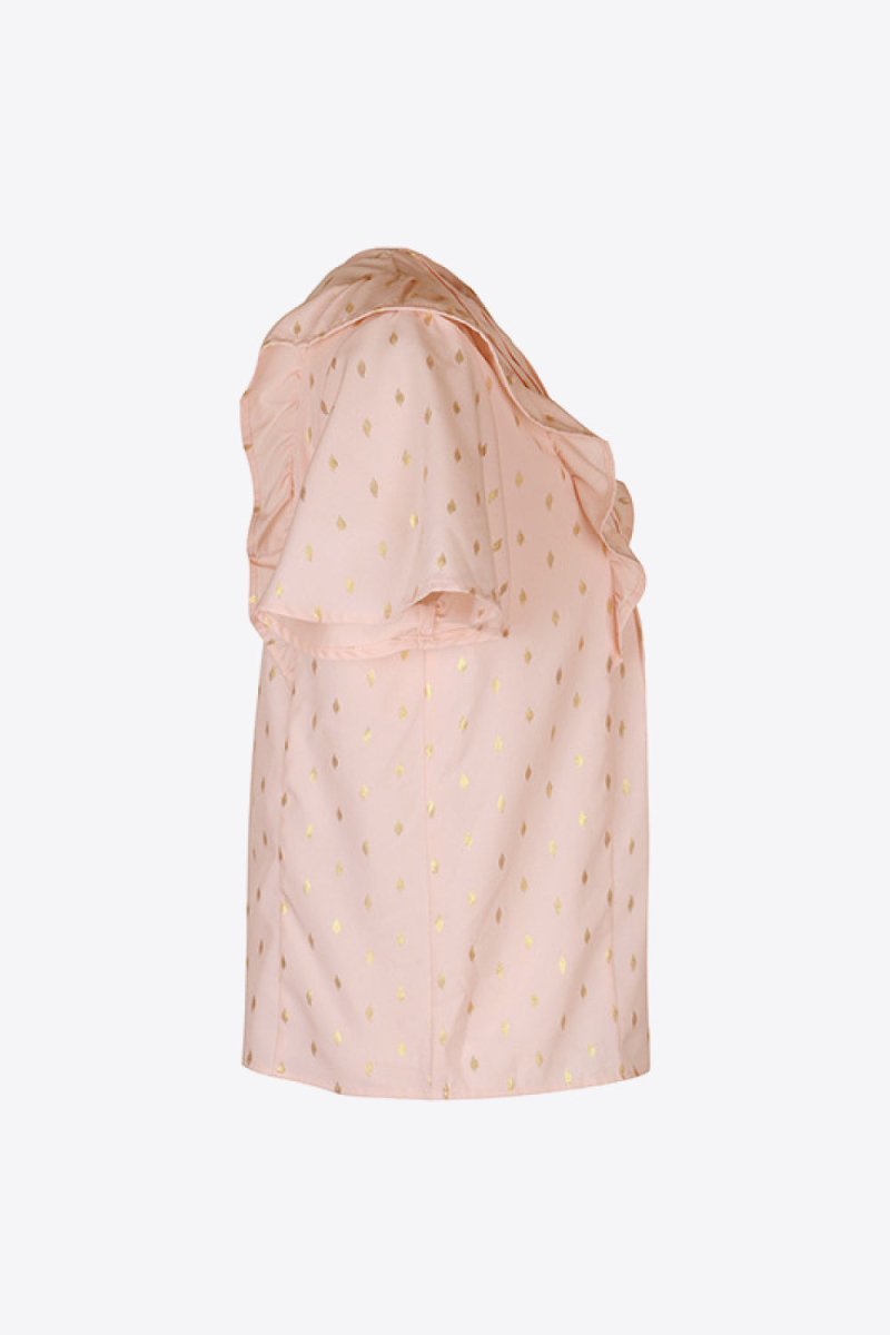 Caspian Striped Flounce - Brick + Boho