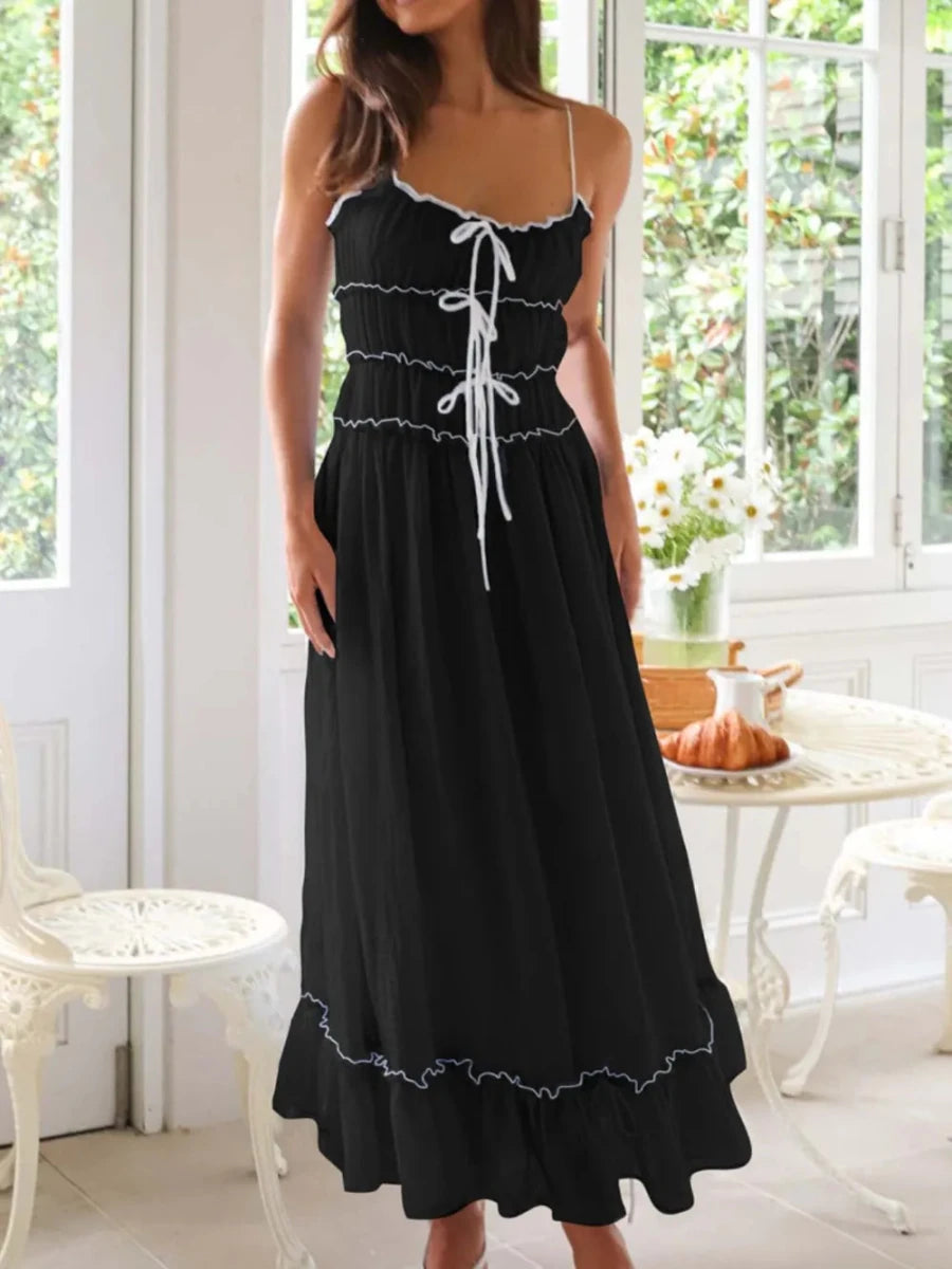 Celestial Ruched Slip - Brick + Boho