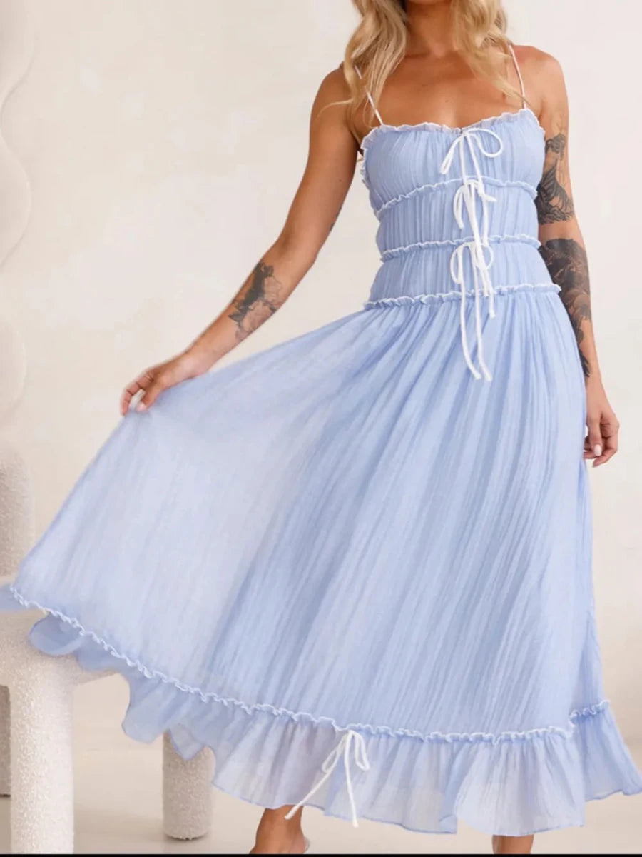 Celestial Ruched Slip - Brick + Boho