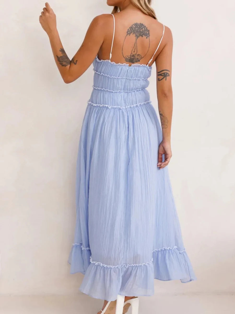 Celestial Ruched Slip - Brick + Boho