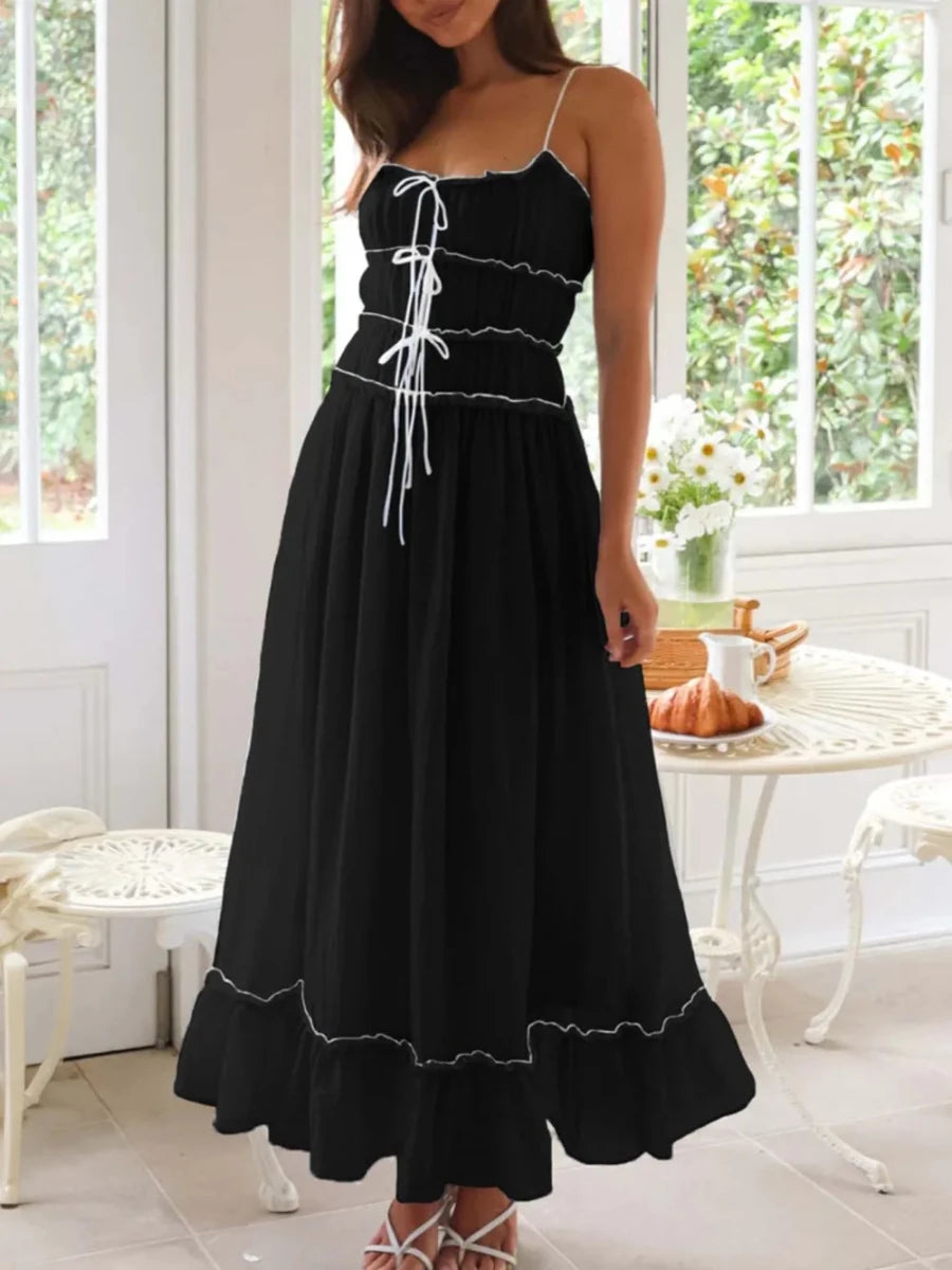 Celestial Ruched Slip - Brick + Boho