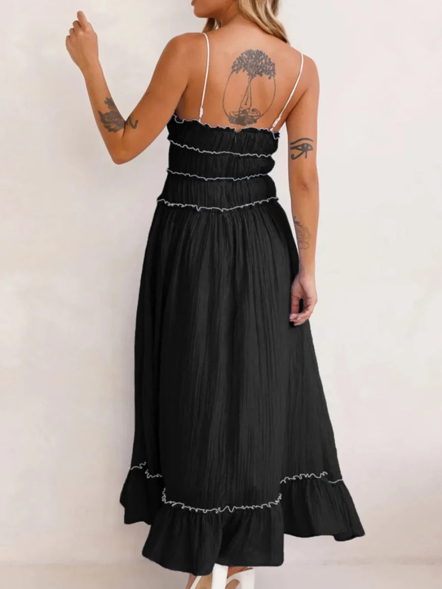 Celestial Ruched Slip - Brick + Boho
