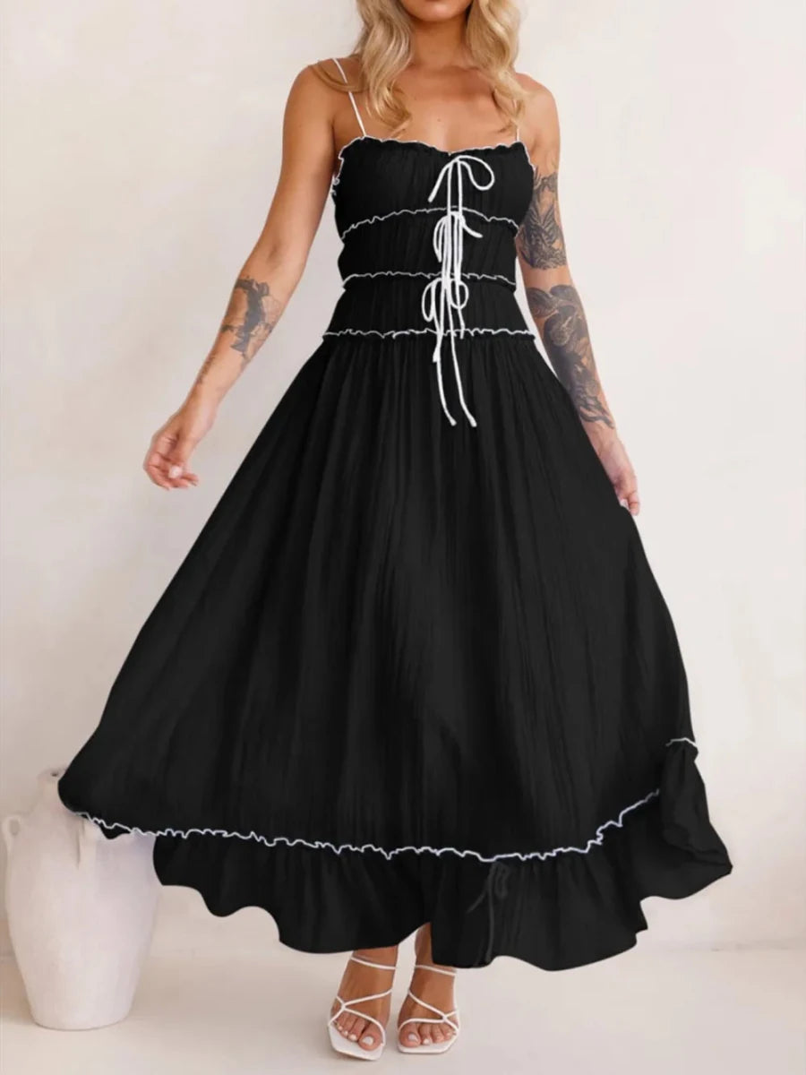 Celestial Ruched Slip - Brick + Boho