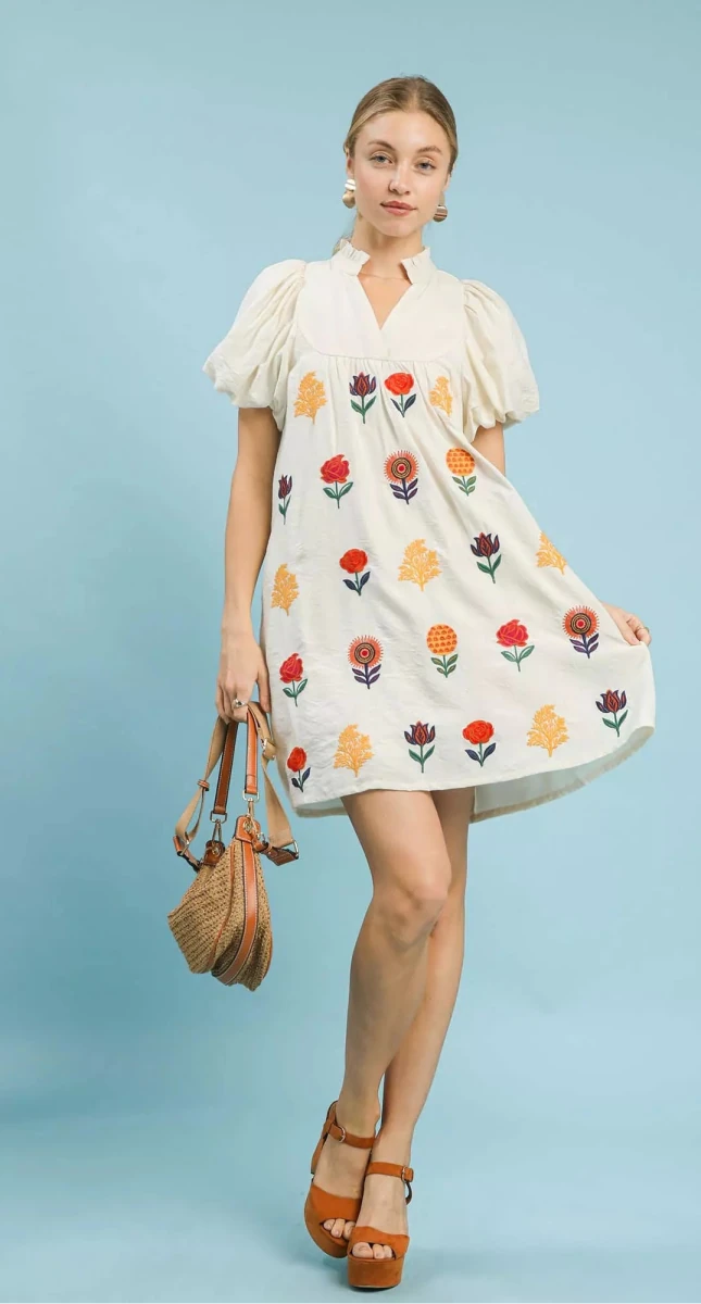Cosmic Bloom Mini - Brick + Boho