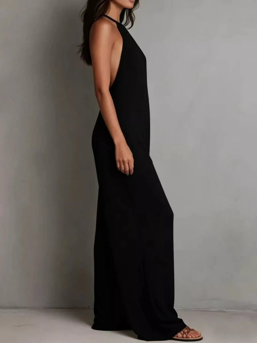 Desert Wind Wide Leg Jumpsuit - Brick + Boho