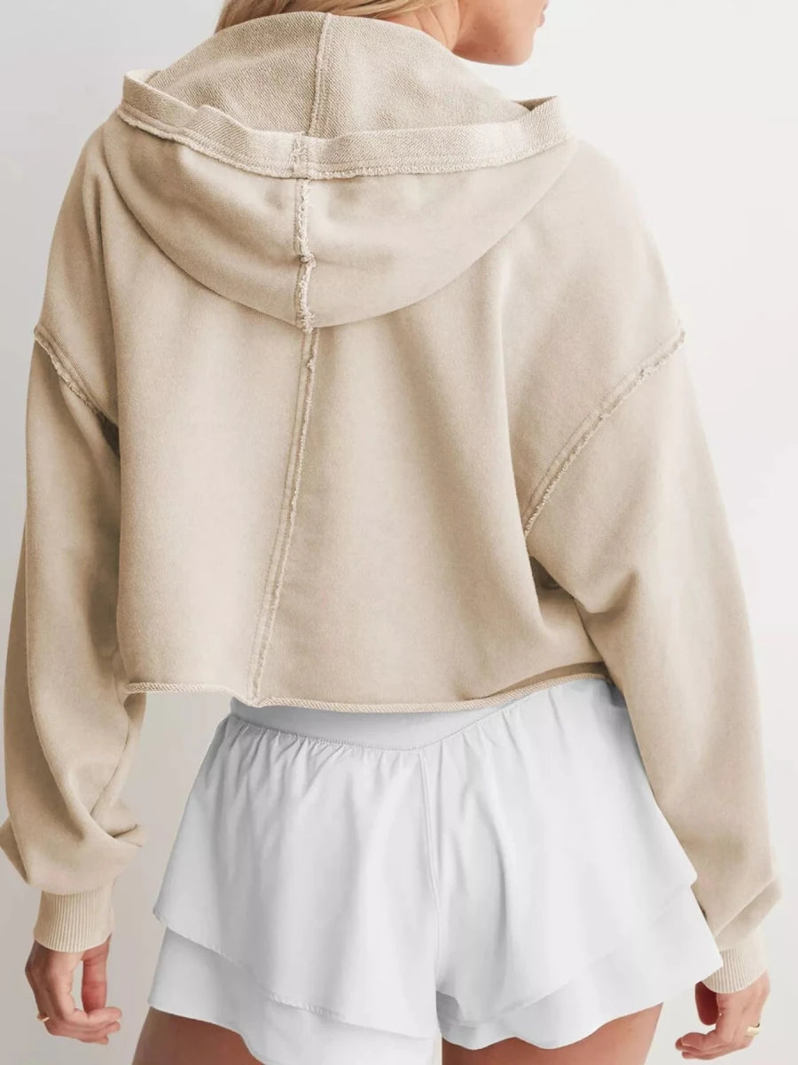 Effortless Oversized Hoodie - Brick + Boho