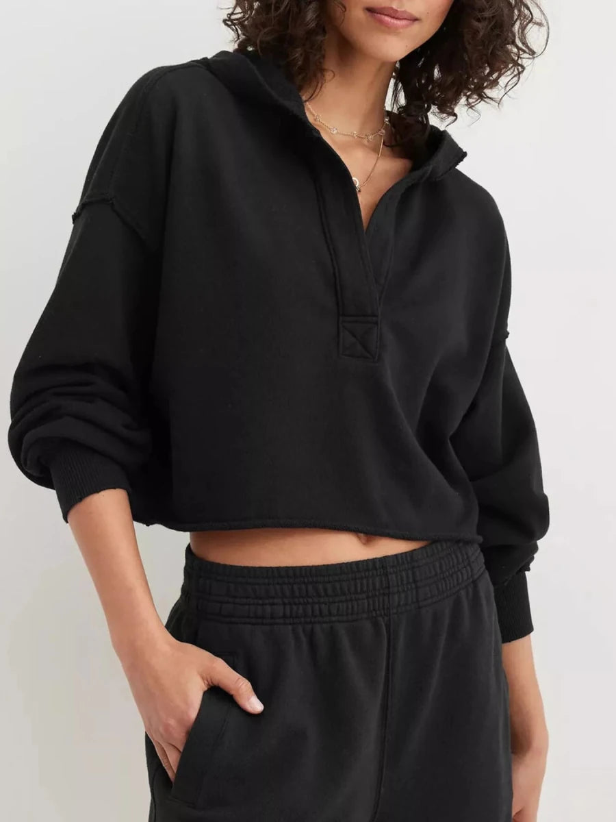 Effortless Oversized Hoodie - Brick + Boho