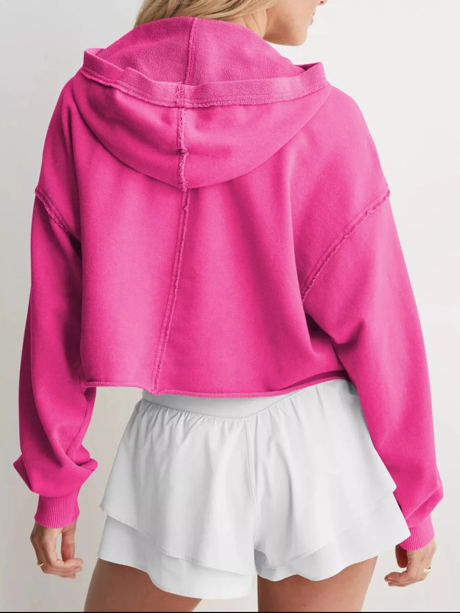 Effortless Oversized Hoodie - Brick + Boho
