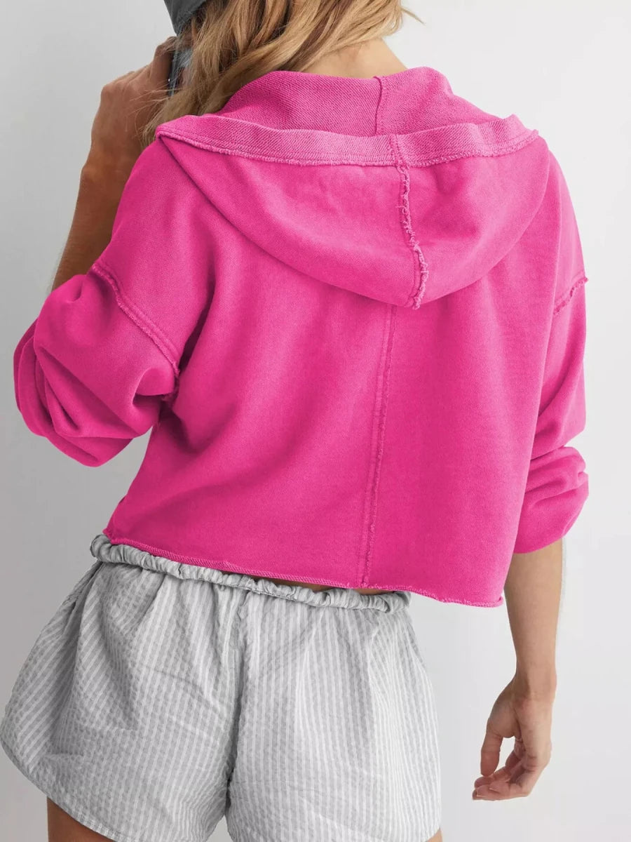 Effortless Oversized Hoodie - Brick + Boho