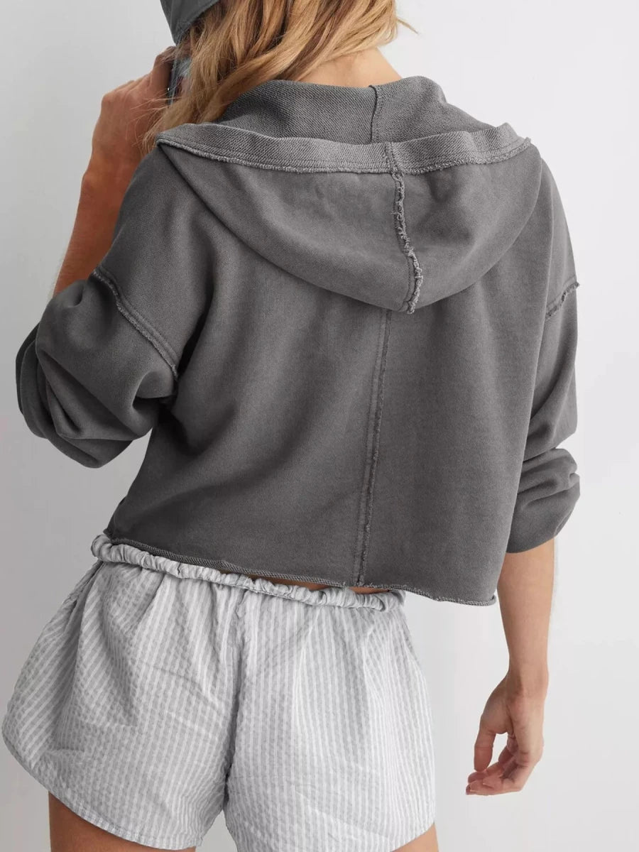 Effortless Oversized Hoodie - Brick + Boho