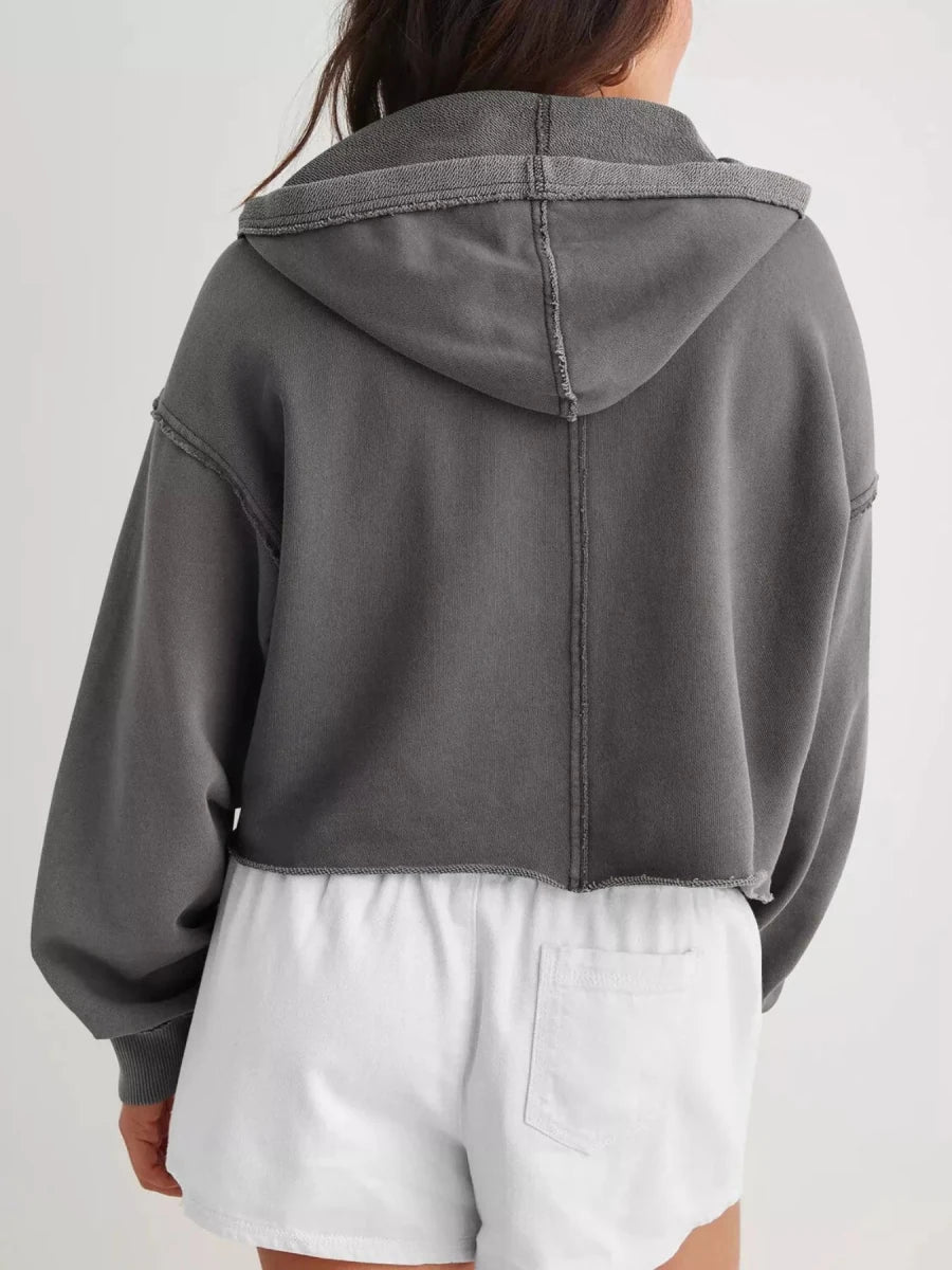 Effortless Oversized Hoodie - Brick + Boho
