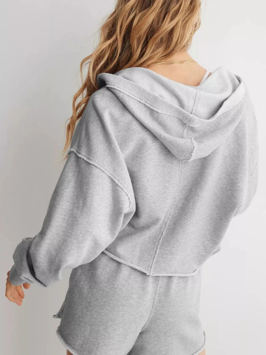Effortless Oversized Hoodie - Brick + Boho