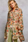 Effortless Terracotta Blouse - Brick + Boho
