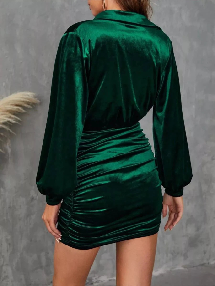 Emerald Luxe Cowl Mini - Brick + Boho