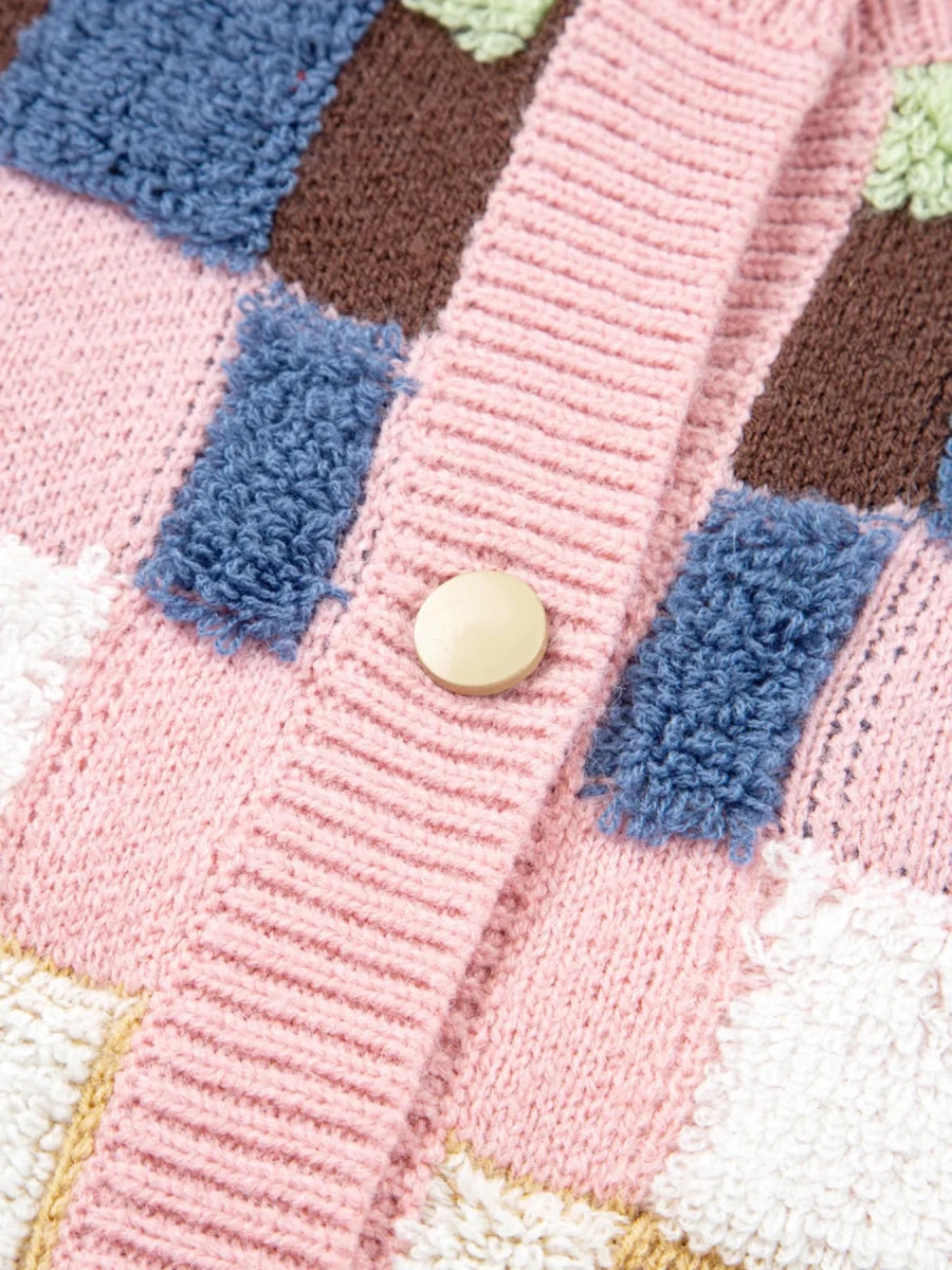 Facade Textured Knit - Brick + Boho