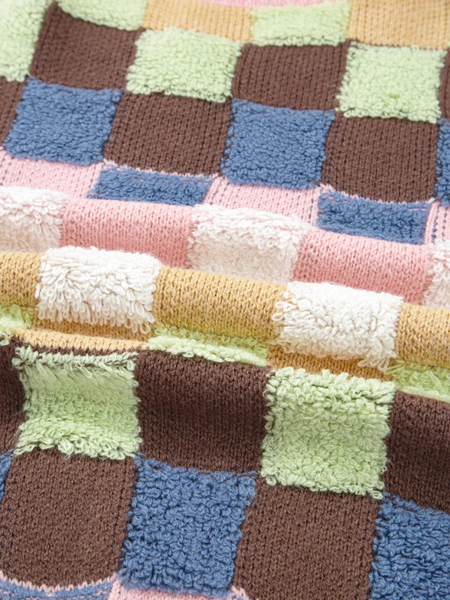 Facade Textured Knit - Brick + Boho