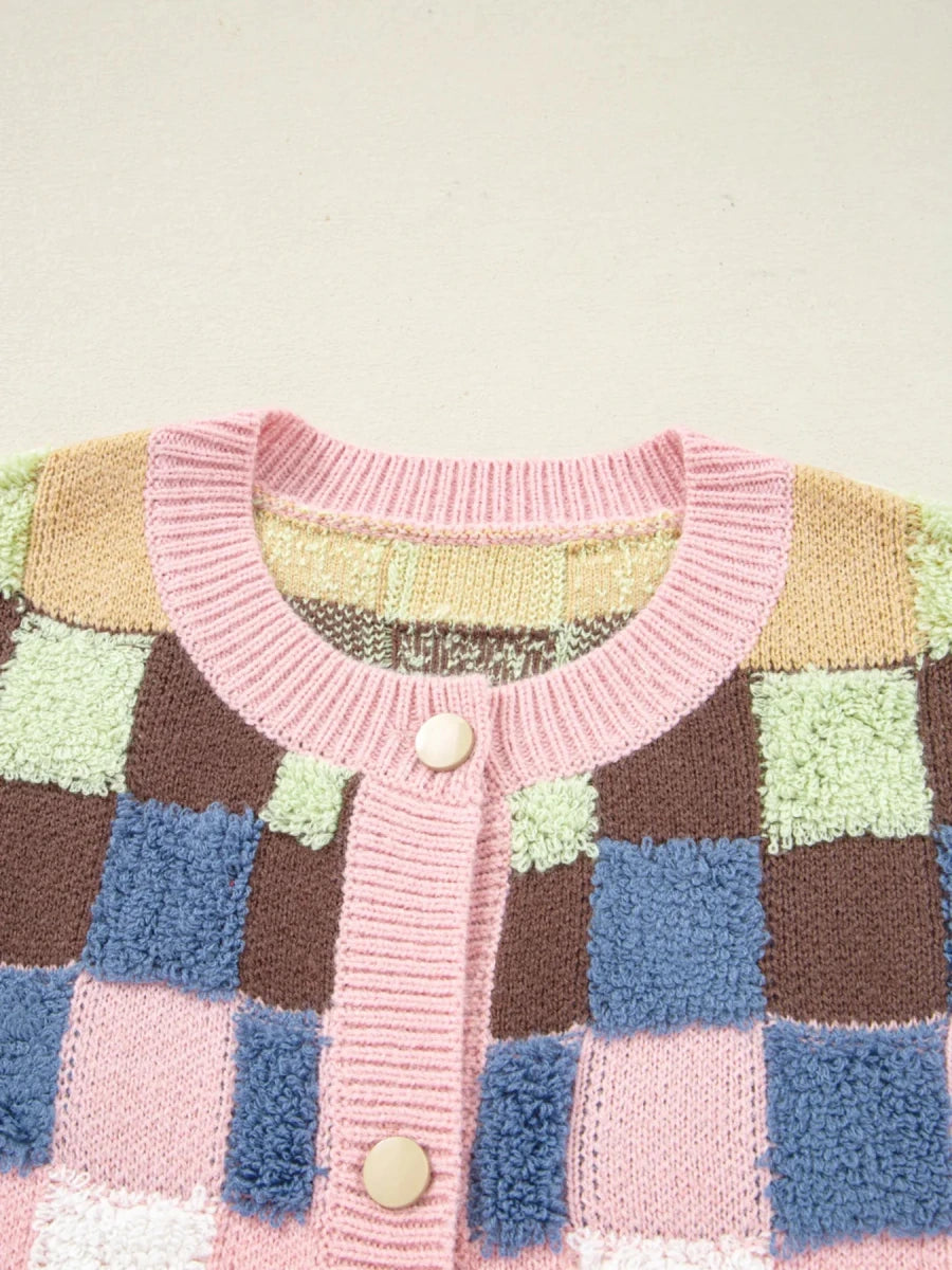Facade Textured Knit - Brick + Boho