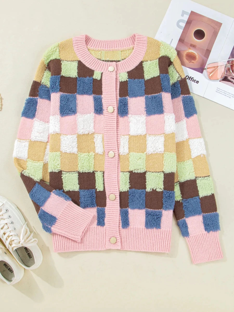 Facade Textured Knit - Brick + Boho