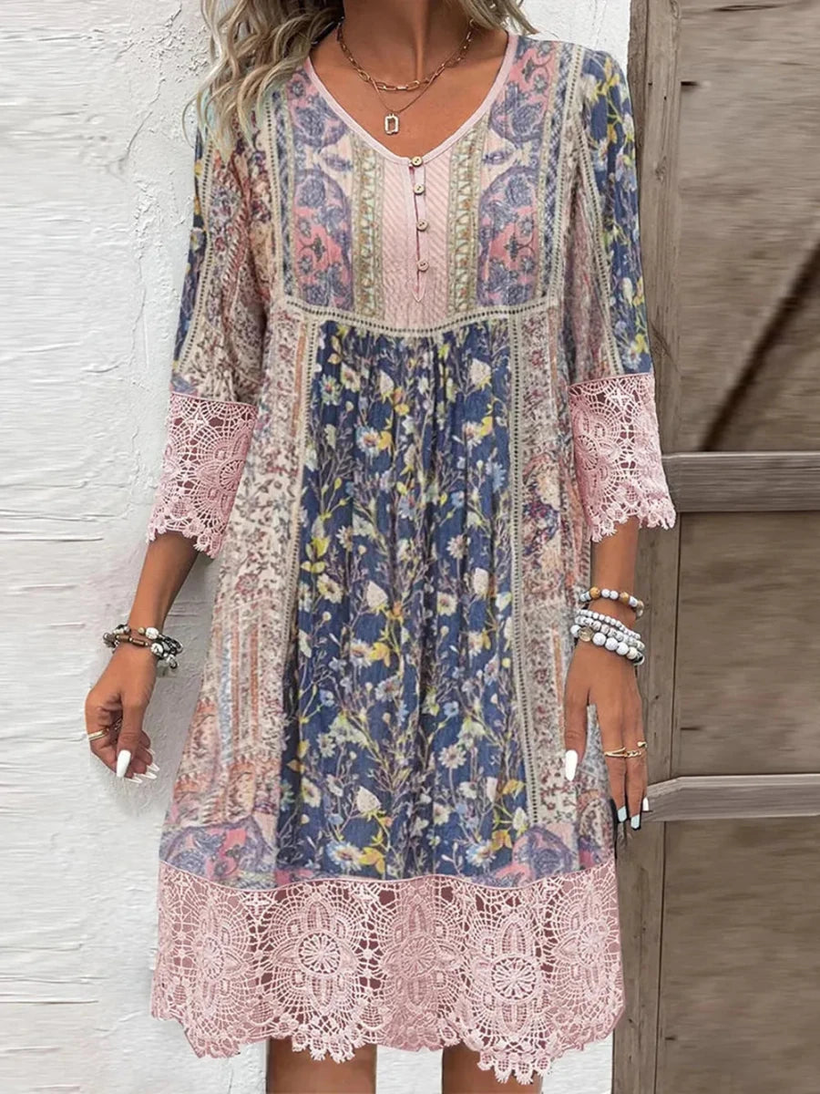Festival Lace Wanderer Midi - Brick + Boho