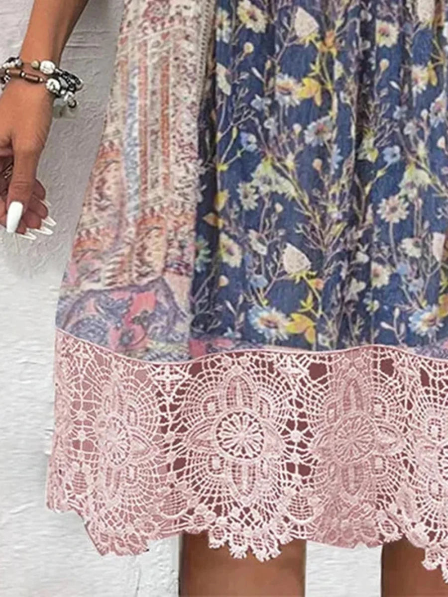 Festival Lace Wanderer Midi - Brick + Boho