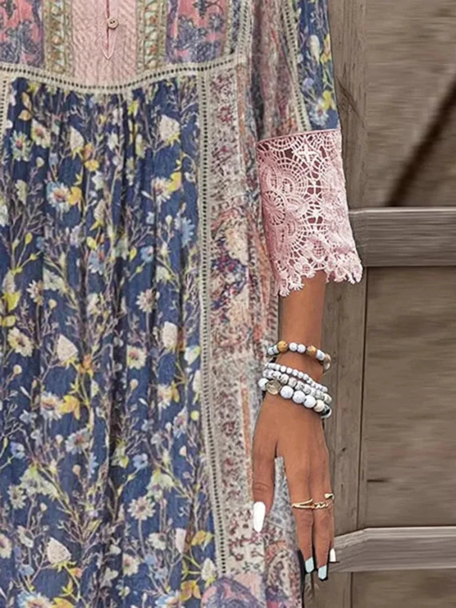 Festival Lace Wanderer Midi - Brick + Boho