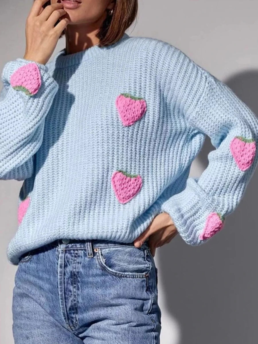 Fleetwood Knit Cardigan - Brick + Boho