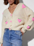 Fleetwood Knit Cardigan - Brick + Boho