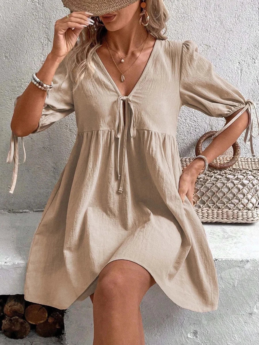 Fleetwood Midi Dress - Brick + Boho