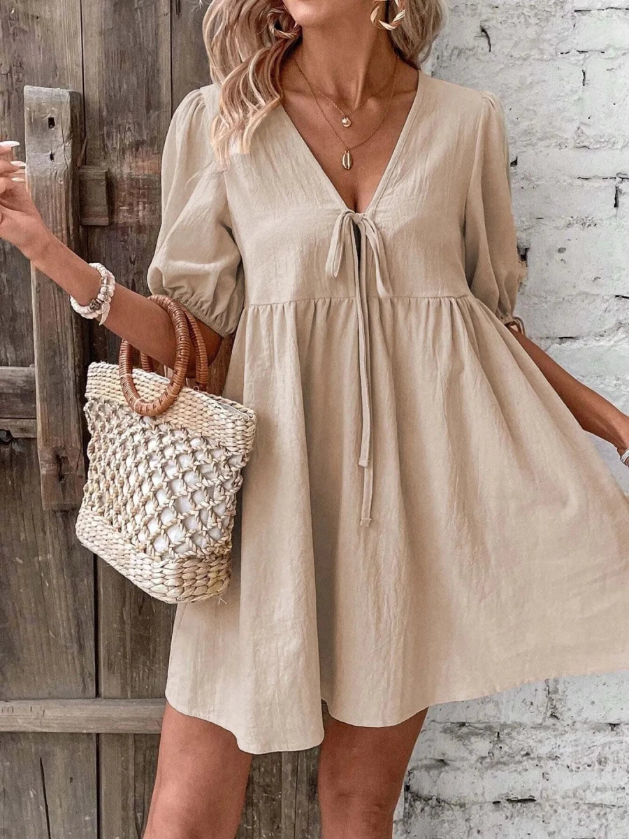 Fleetwood Midi Dress - Brick + Boho