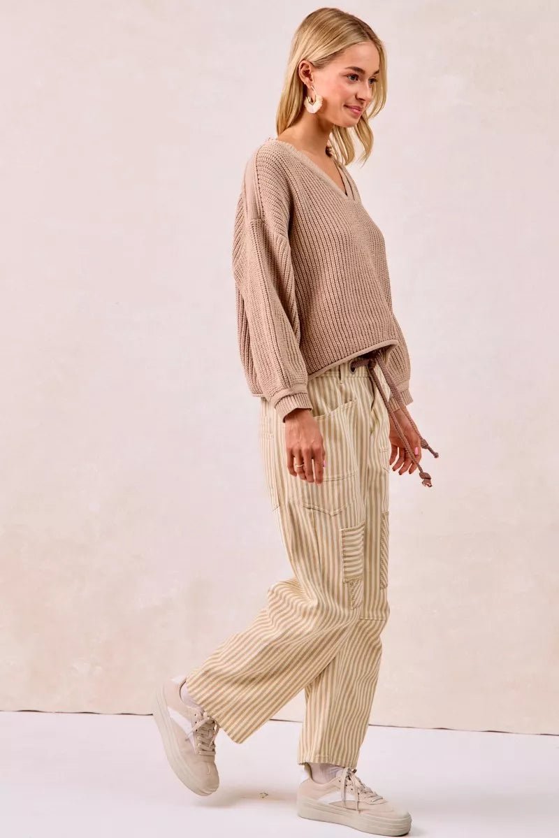 Flora Barrel Pants - Brick + Boho