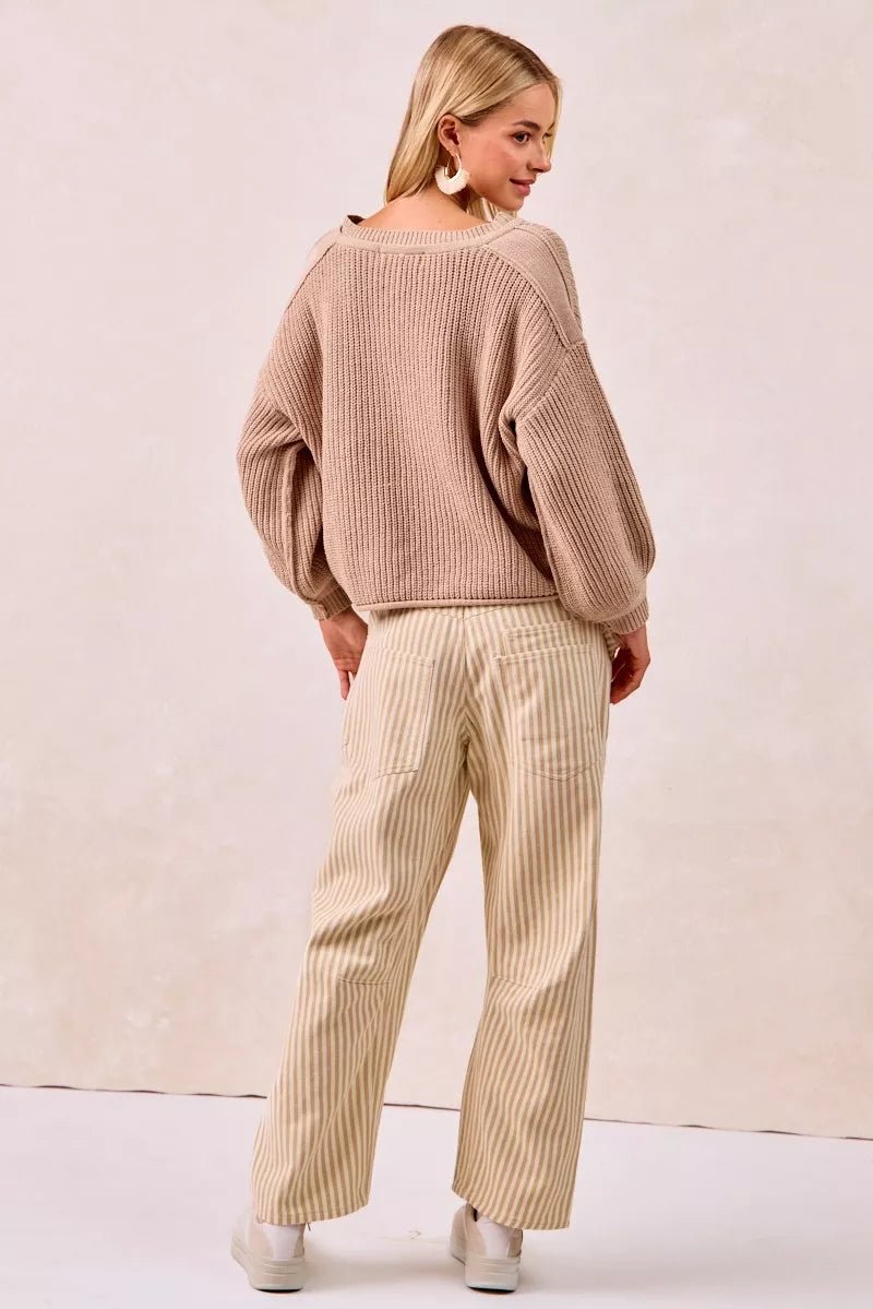 Flora Barrel Pants - Brick + Boho