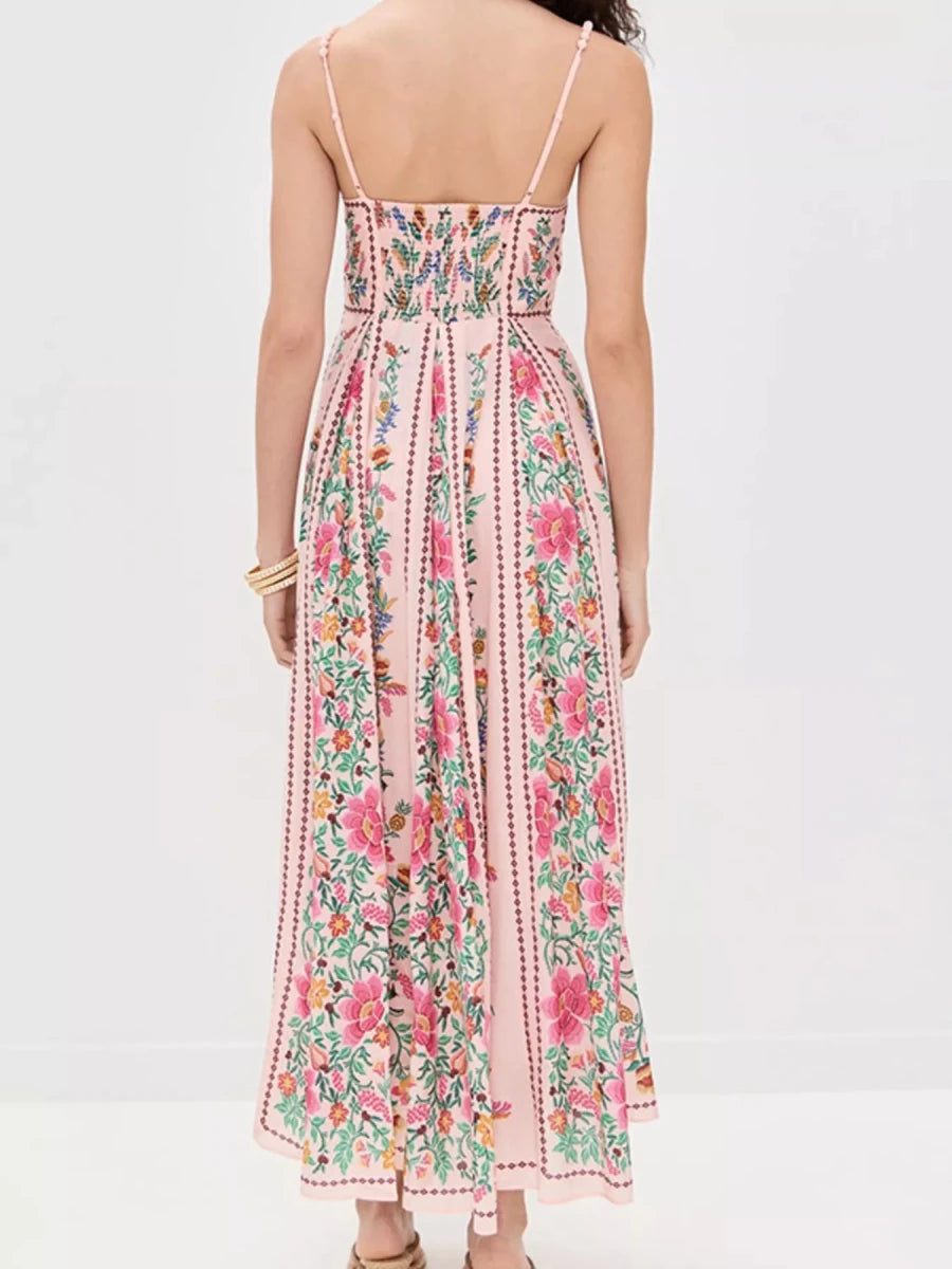 Floral Sweetheart Midi Dream - Brick + Boho