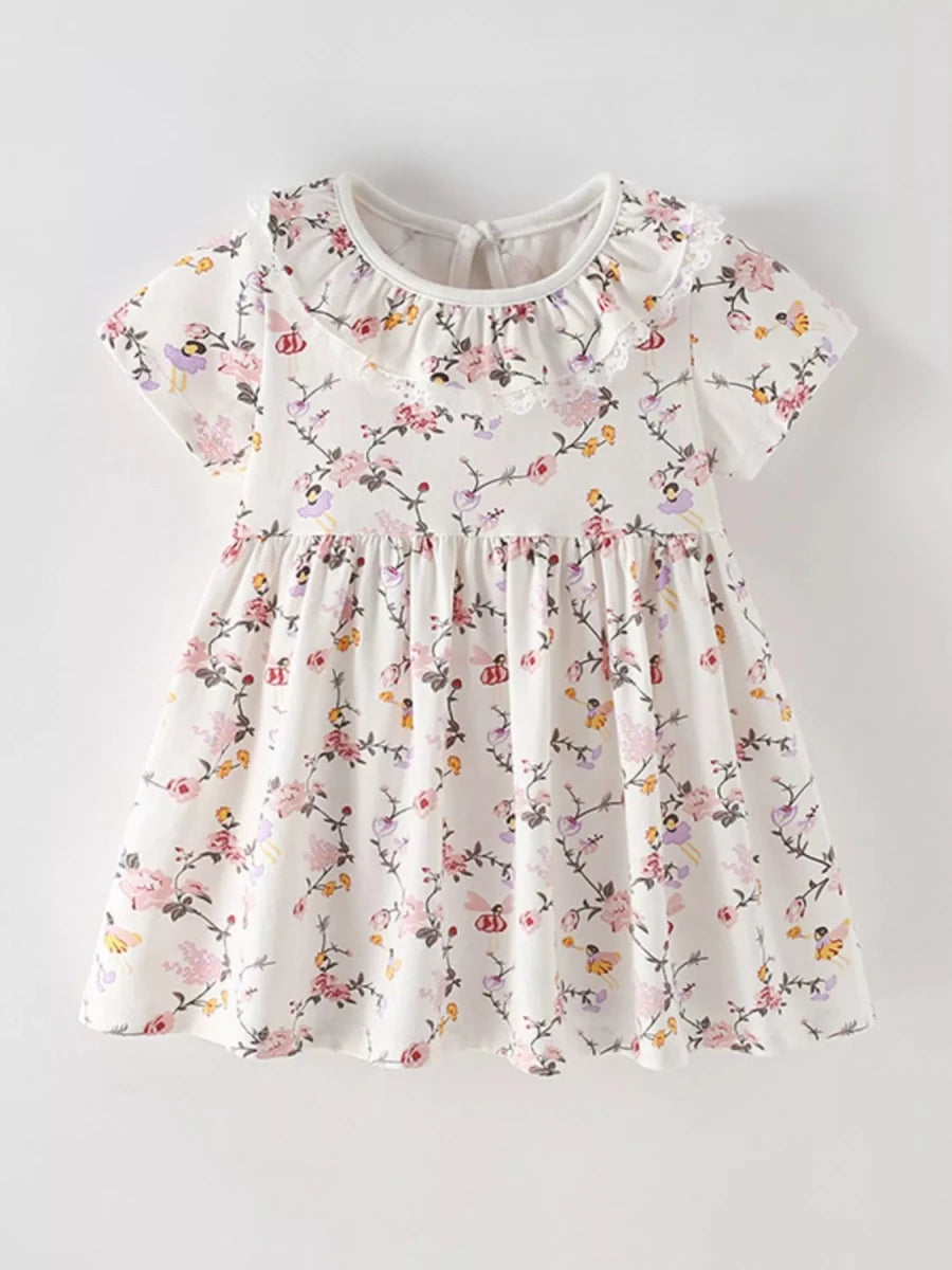 Gable Ruffled Midi - Brick + Boho