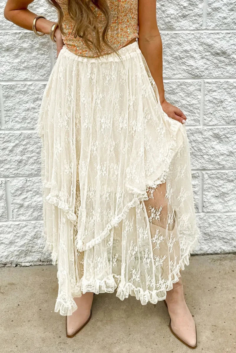 Geometric Tiered Stripe - Brick + Boho