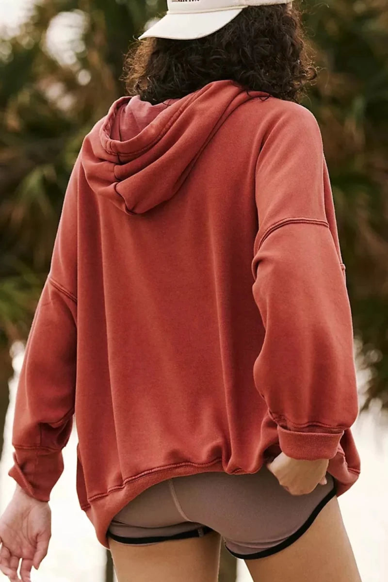 Gold Dust Earthbound Hoodie - Brick + Boho