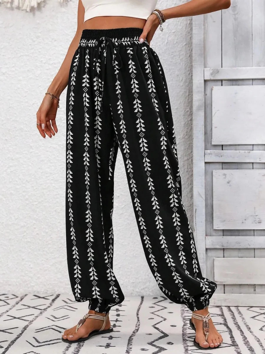 Hopeful Wide Leg Pants - Brick + Boho