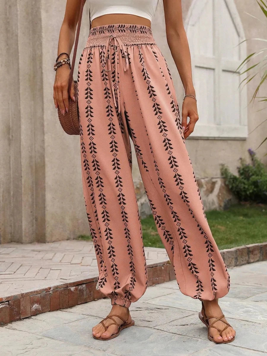 Hopeful Wide Leg Pants - Brick + Boho