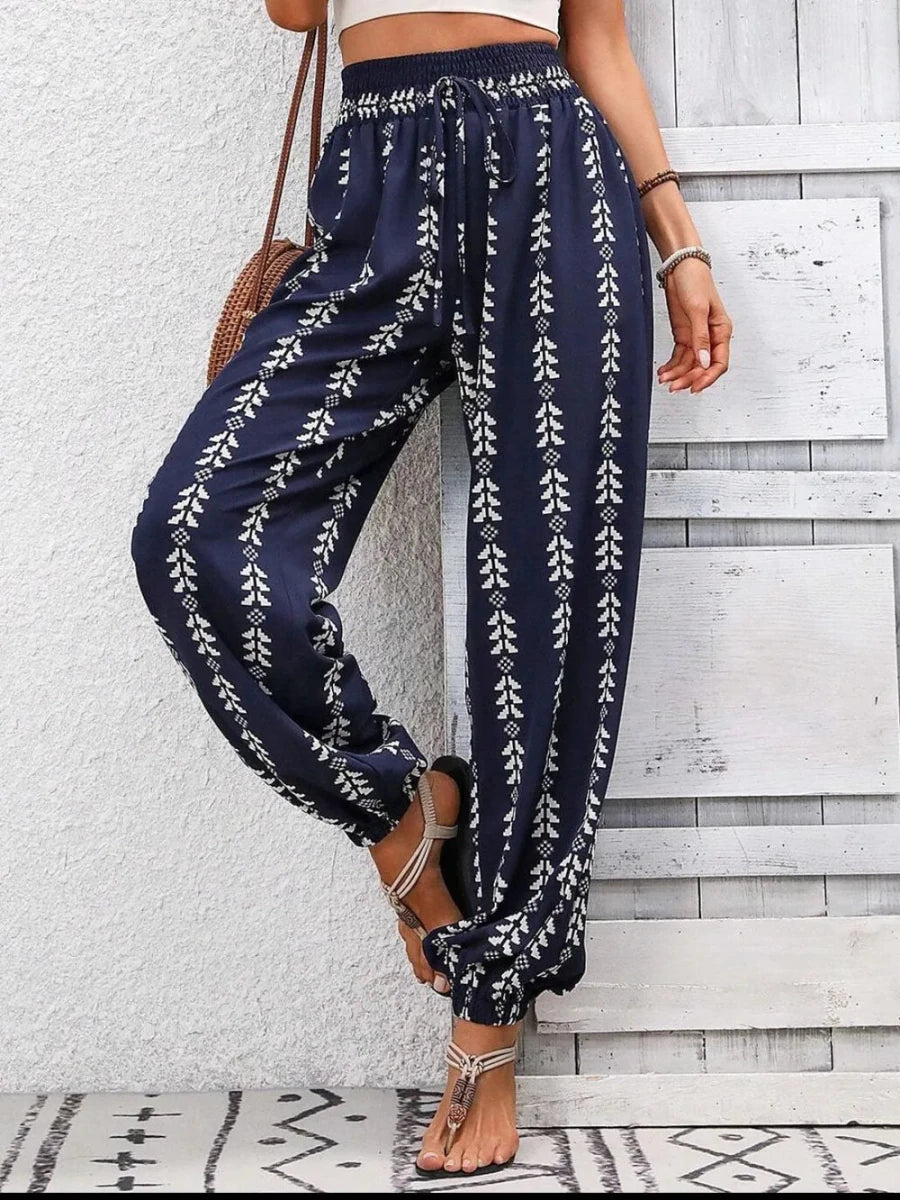Hopeful Wide Leg Pants - Brick + Boho